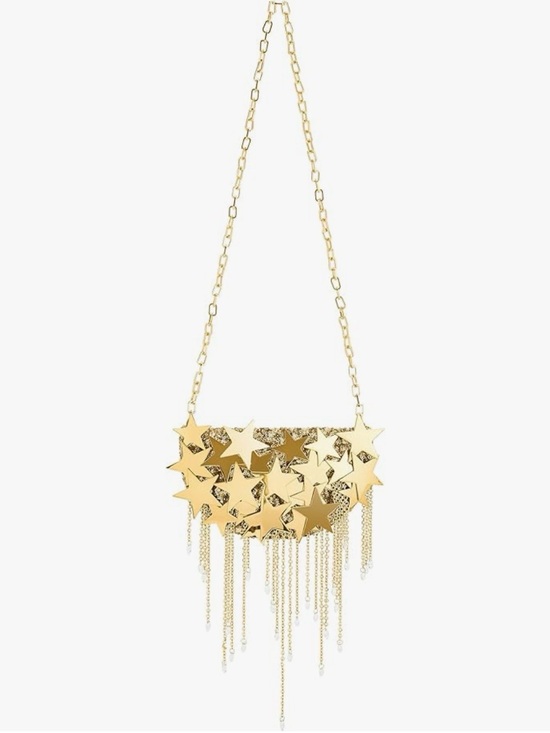 JW PEI Handbags - JW PEI Anika Star-Embellished Chain Bag in gold $159 NWT